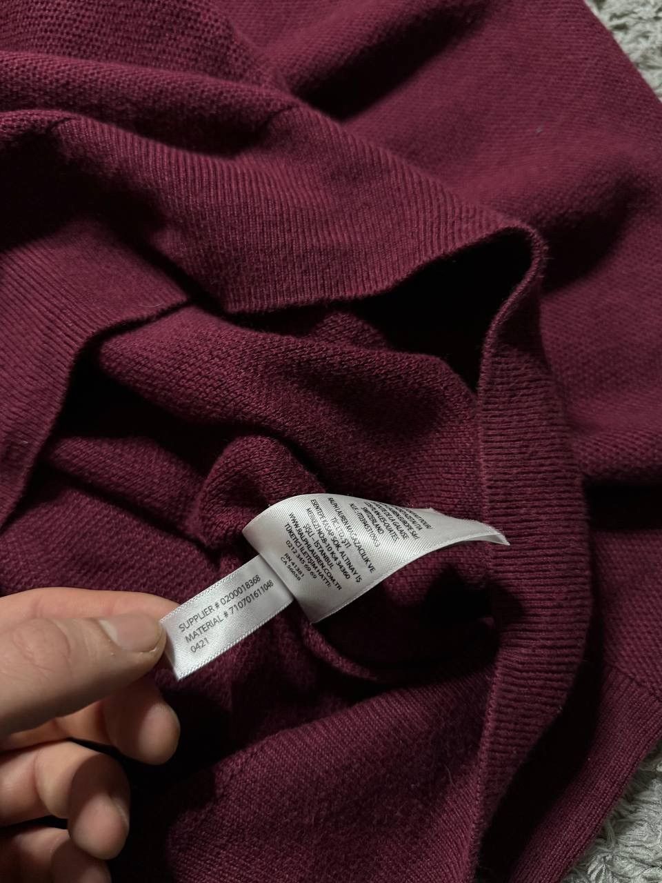 Ralph Lauren 00s Vintage Ralph Lauren 1/4 zip Knitted Sweatshirt Rare Size US XL / EU 56 / 4 - 7 Thumbnail