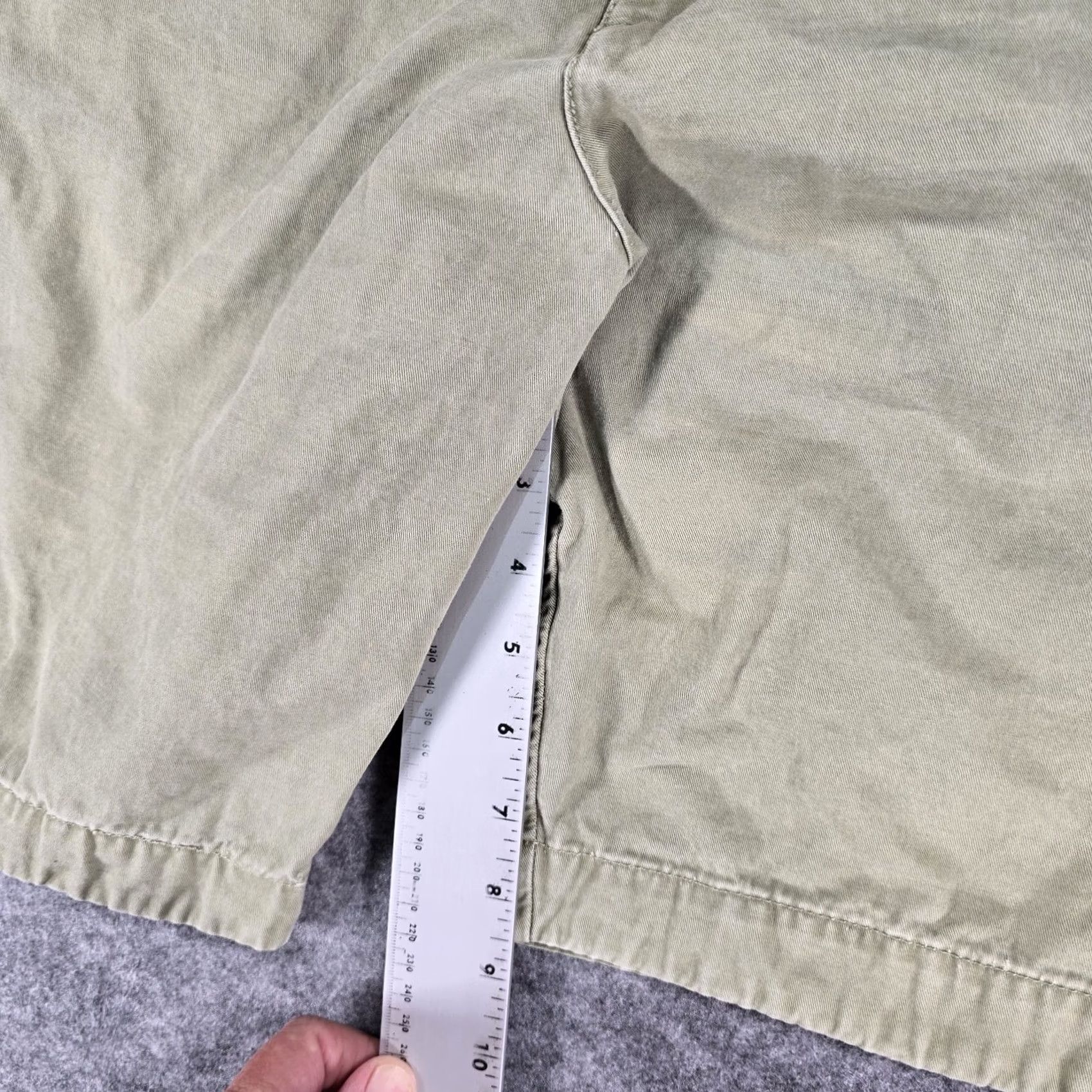 Superdry Superdry Mens Shorts 32 Chino Flat Front Green Size US 32 / EU 48 - 7 Thumbnail