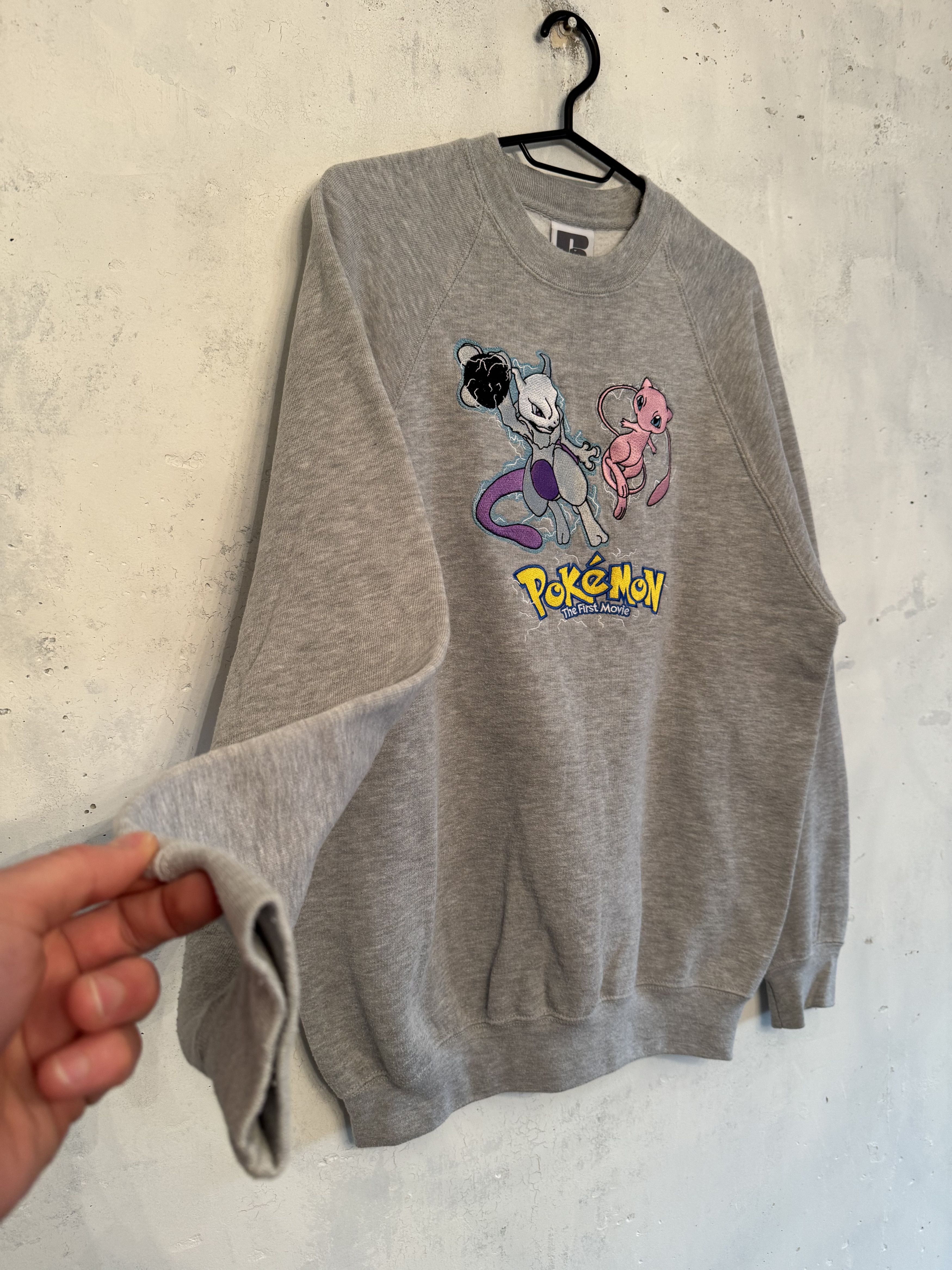 Anime Vintage 90s Pokemon The First Movie Promo Anime Sweatshirt Size US M / EU 48-50 / 2 - 4 Thumbnail