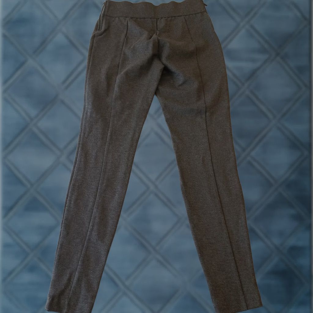 Old Navy Old Navy Womens Pants Skinny Ankle Gray M Tall Zipper Side Zip Stretch Elastic 30.5 Inseam 29 Waist Size 32" / US 10 / IT 46 - 1 Thumbnail