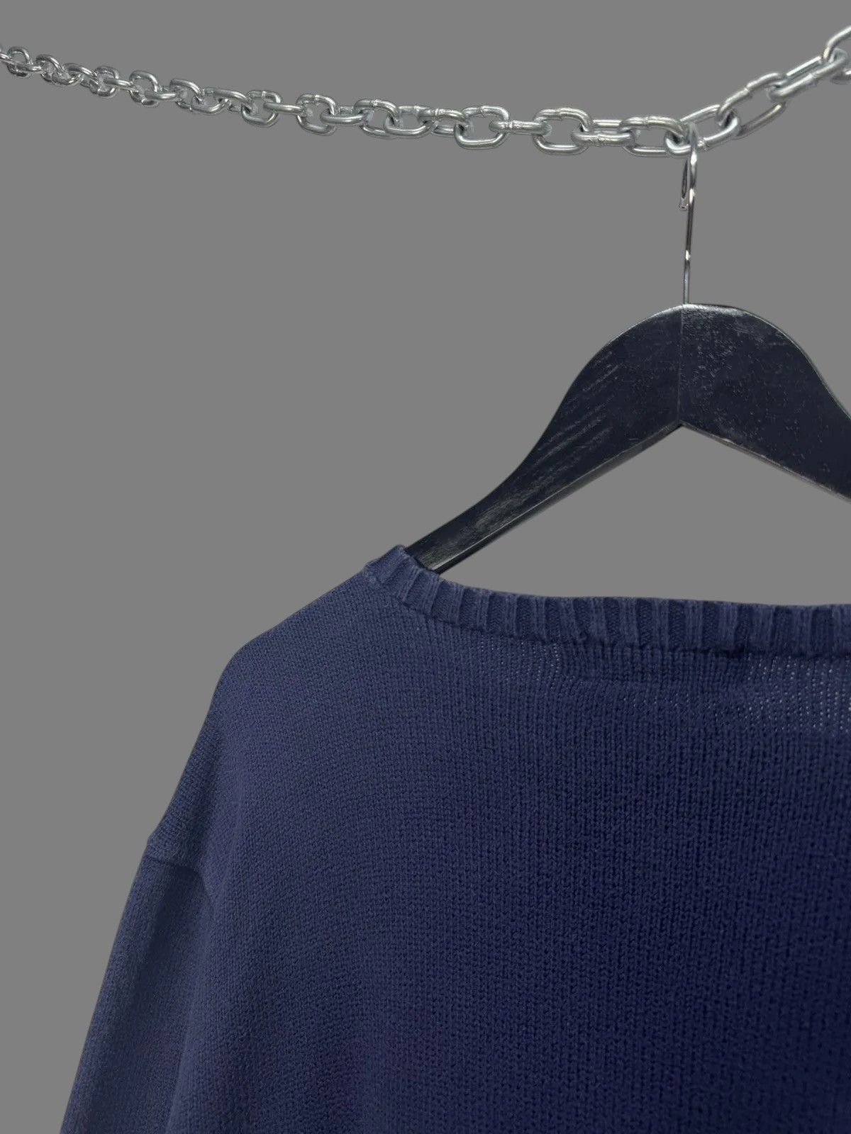 RRL Ralph Lauren Y2K Polo Ralph Lauren Vintage Sweater Navy RRL Sk8 Size US XL / EU 56 / 4 - 17 Thumbnail