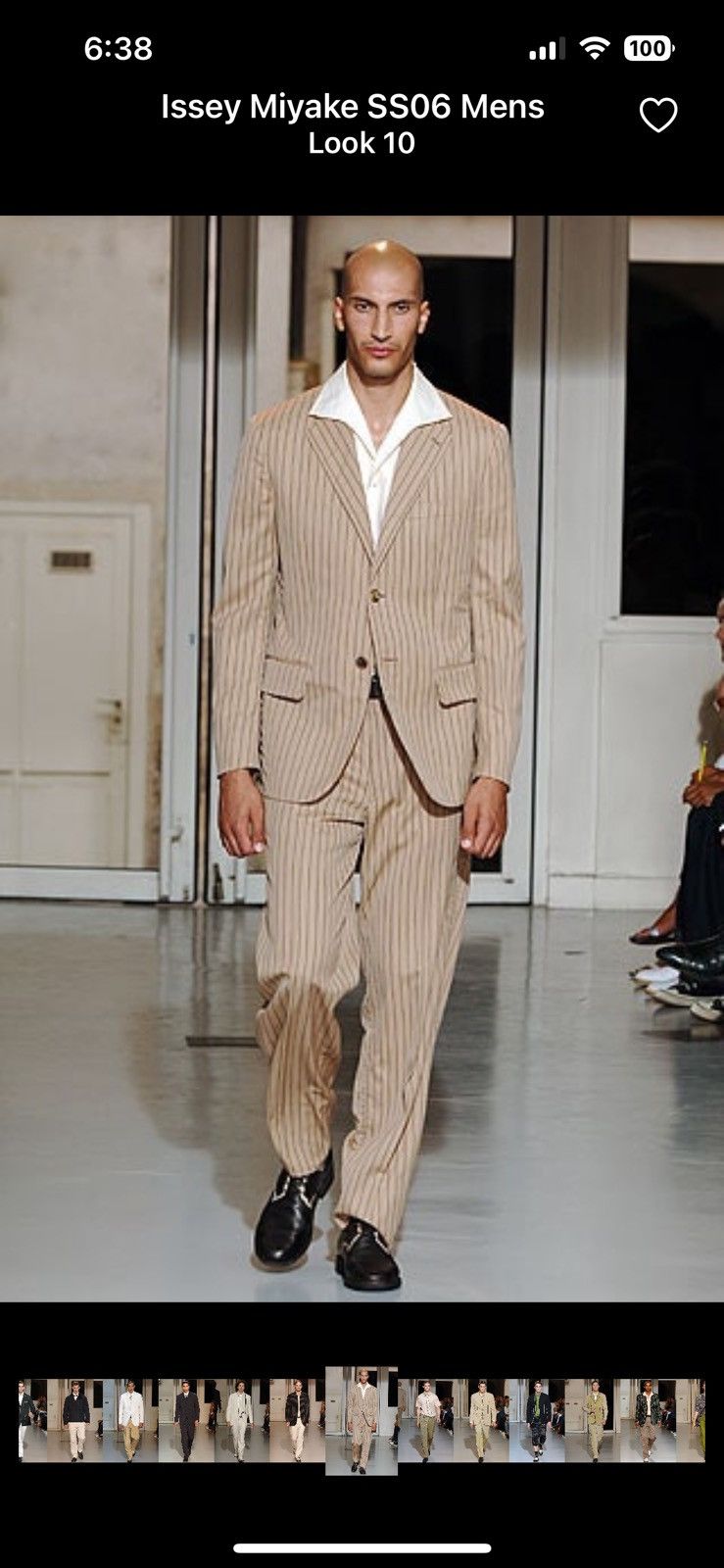 Issey Miyake SS06 Issey Miyake Men Pleated Stripes Trousers Size US 34 / EU 50 - 2 Thumbnail