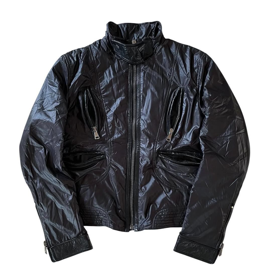 Dolce & Gabbana Dolce & Gabbana AW03 Multi-Zip Nylon Riders Jacket Size US L / EU 52-54 / 3 - 3 Thumbnail
