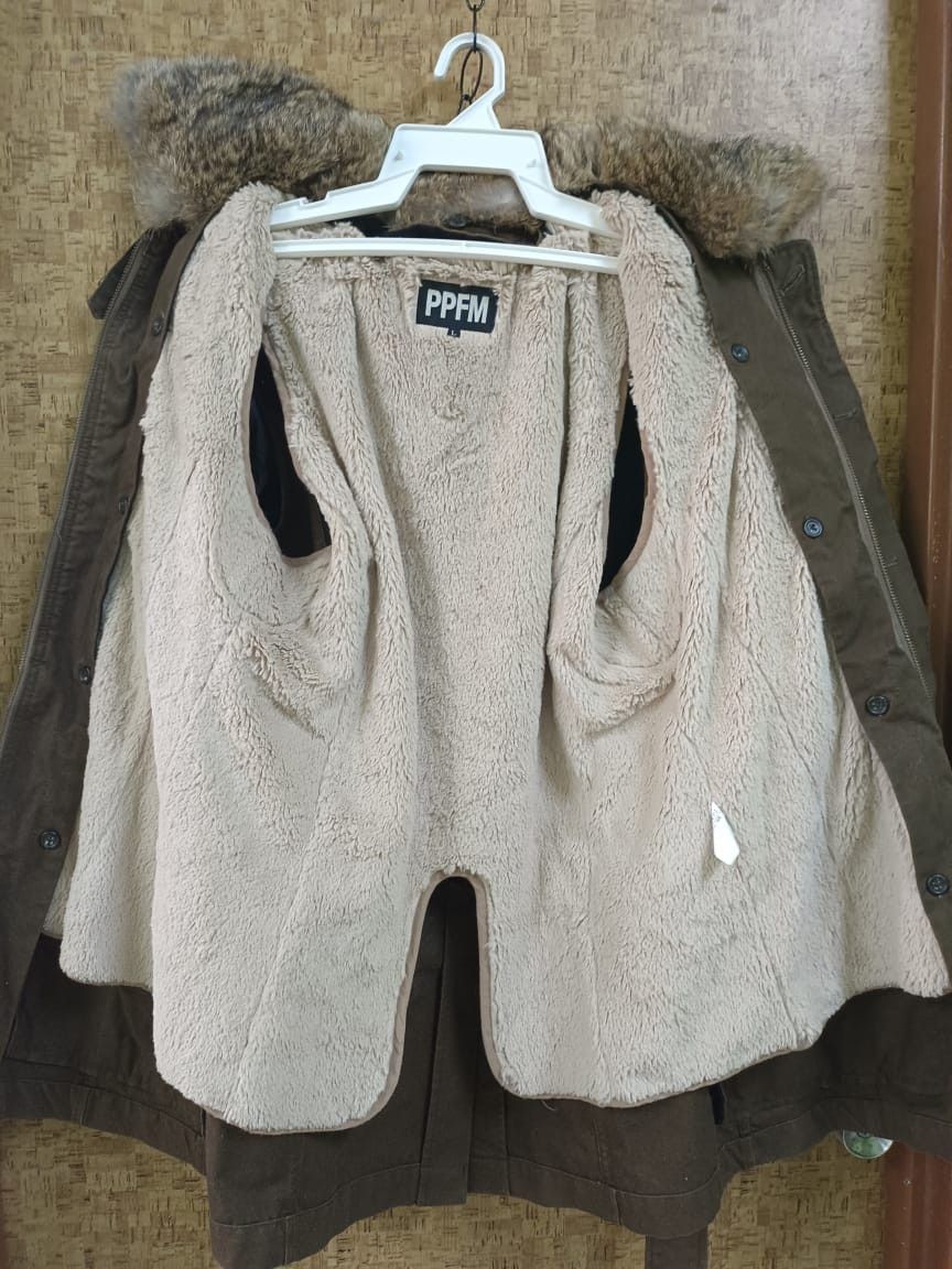PPFM PPFM Lgb Styled Fur Bondage Hooded Parka Jacket Size US L / EU 52-54 / 3 - 3 Thumbnail