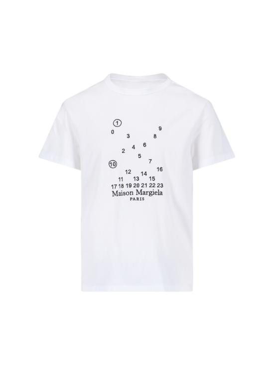 Maison Margiela MAISON MARGIELA Men T-Shirts S50GC0684 S22816 100 White Size US S / EU 44-46 / 1 - 1 Thumbnail