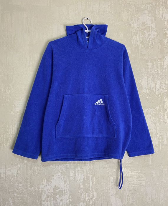 Adidas Adidas vintage y2k fleece hoodie | Grailed