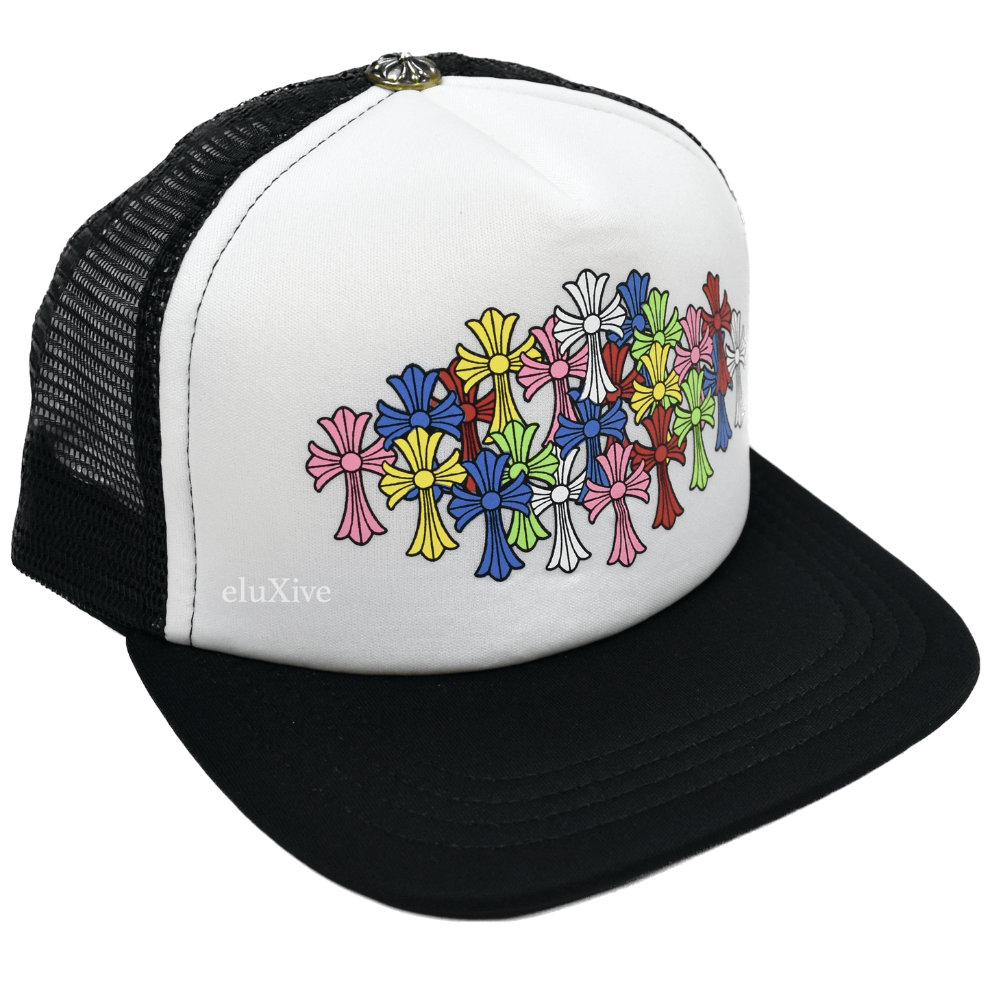 Chrome Hearts Cemetery Trucker Hat Black | Grailed