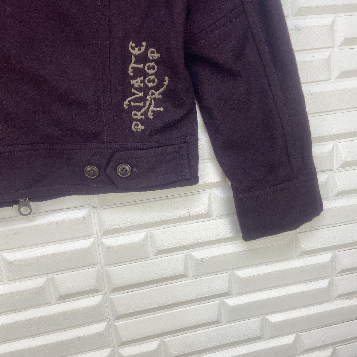 Japanese Brand Vtg 291295 Homme Private Troop Military Style Wool Jacket Size US S / EU 44-46 / 1 - 11 Thumbnail
