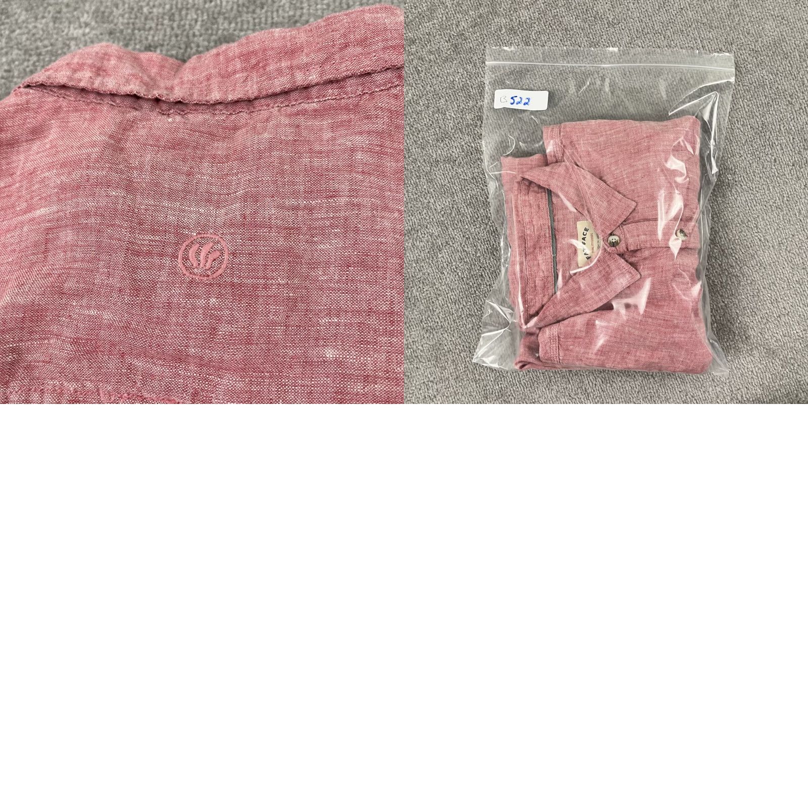 FatFace VINTAGE Fat Face Mens Shirt Long Sleeve XL Red Linen Button-Up Preppy Classic Size US XL / EU 56 / 4 - 8 Thumbnail