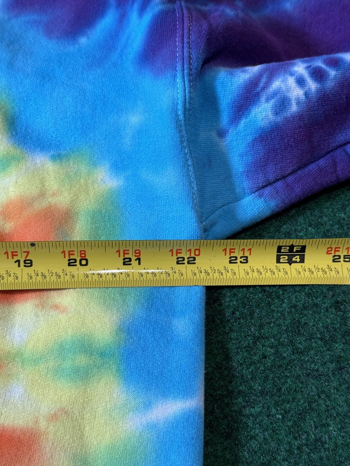 Hanes × Vintage Vintage 90s Tie Dye Seattle Yin Yang Hippie Hipster Hoodie Size US M / EU 48-50 / 2 - 7 Thumbnail