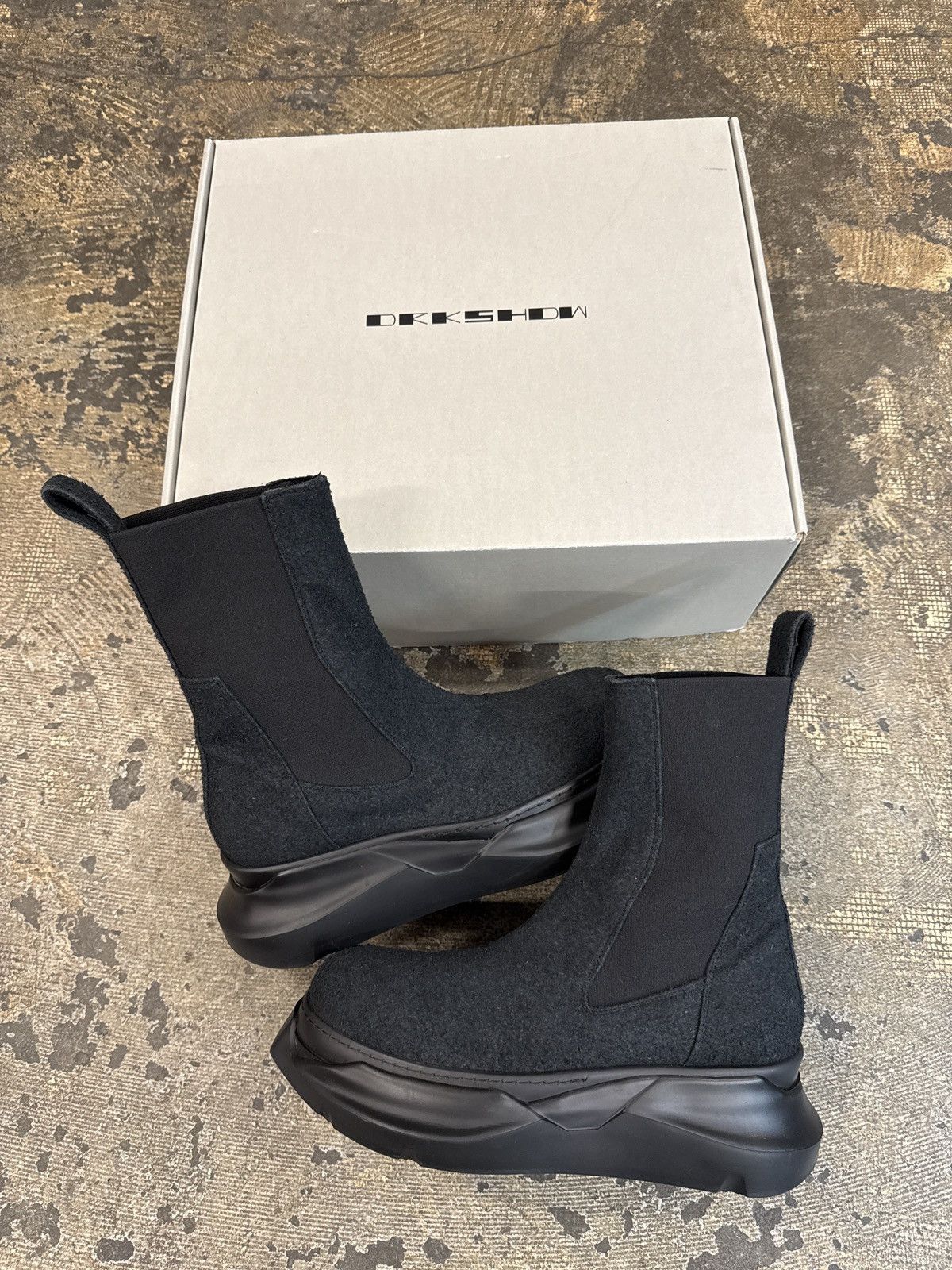 Rick Owens Rick Owens DRKSHDW Beatle Abstract Boot Size US 9 / EU 42 - 1 Thumbnail