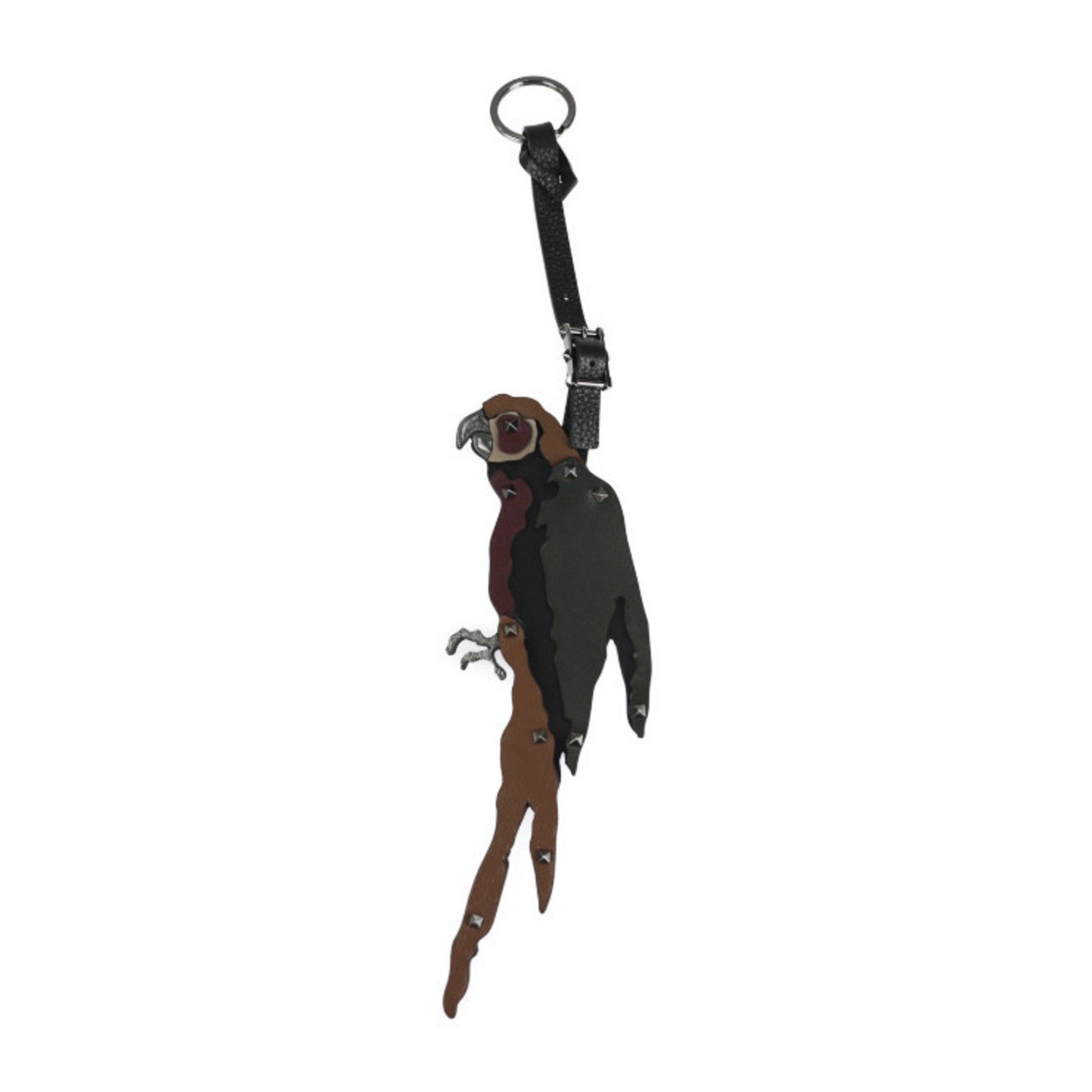 Valentino Valentino Garavani Bag Charm Keychain MY0P0684PZJ Parrot Bird Animal Keyring Size ONE SIZE - 1 Thumbnail