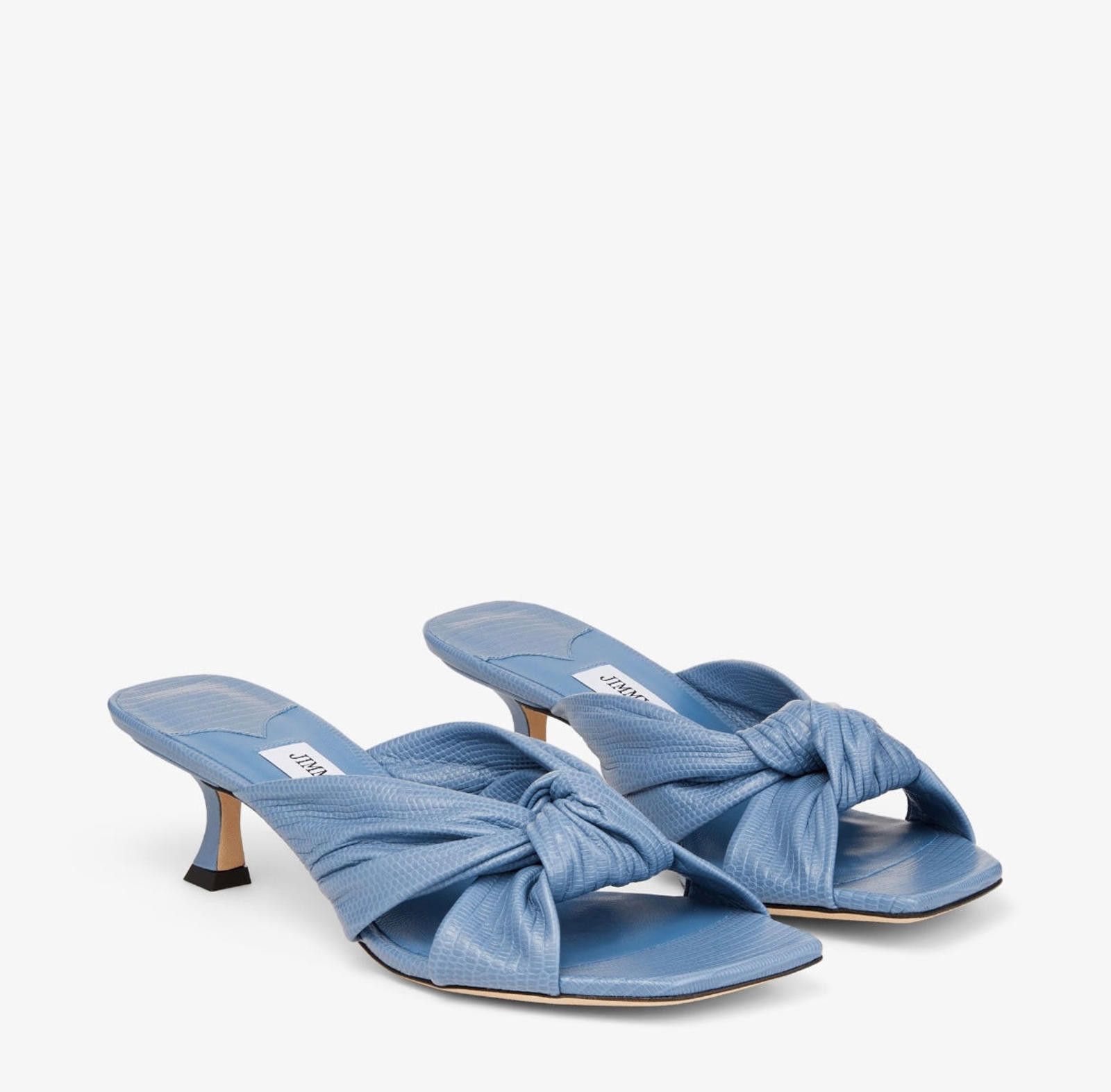 Jimmy Choo Jimmy Choo Avenue 50 Mules Size US 7.5 / IT 37.5 - 2 Thumbnail
