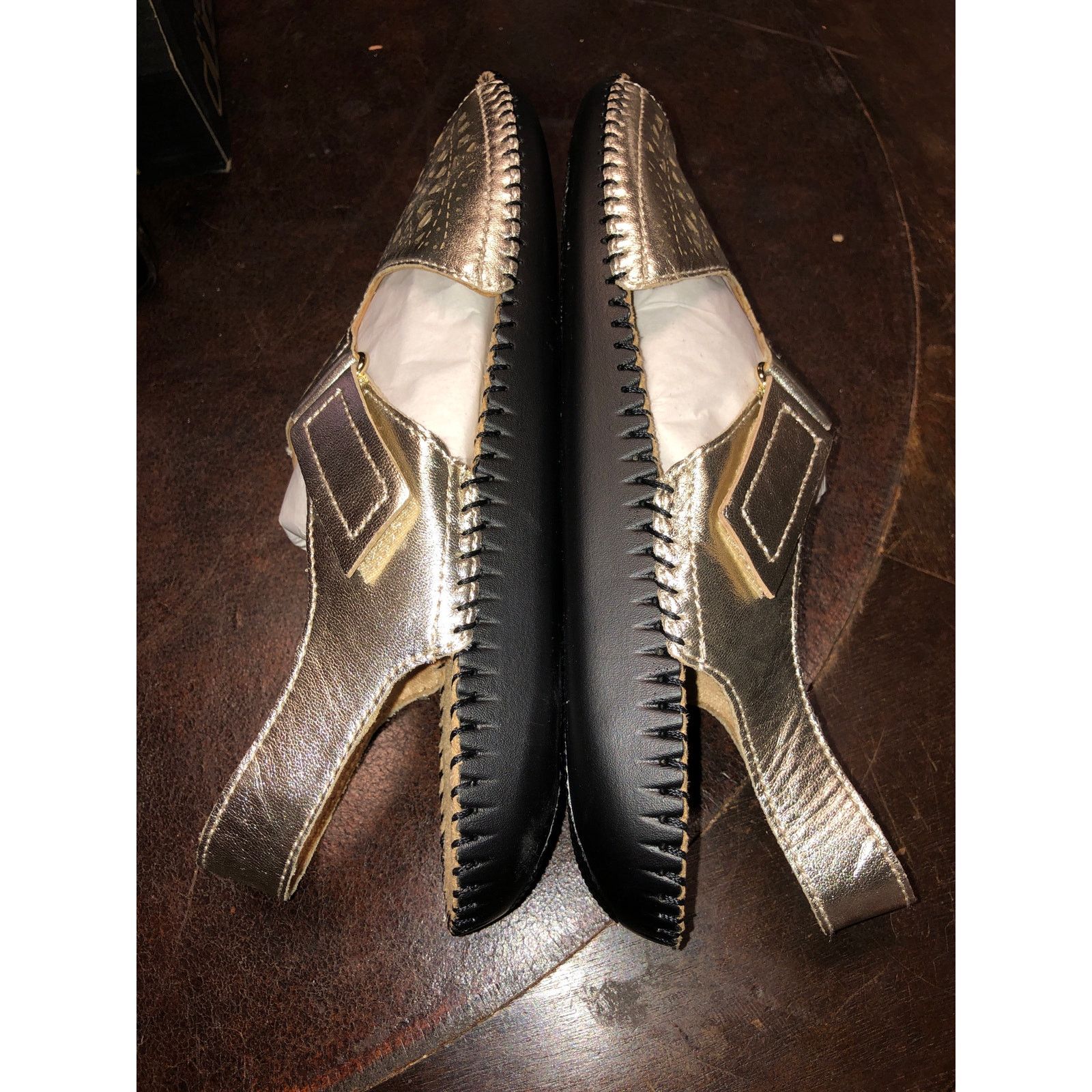 Naturalizer Naturalizer Women's Gold Slingback Sandal Size US 9.5 / IT 39.5 - 4 Thumbnail