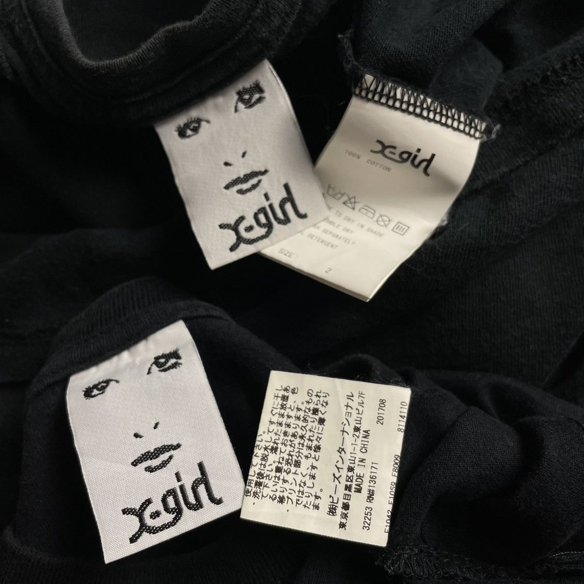 X-Girl COMBO ⚡️ X-GIRL TSHIRT (FREEGIFT SLING BAG & TOTE BAG) Size M / US 6-8 / IT 42-44 - 14 Thumbnail