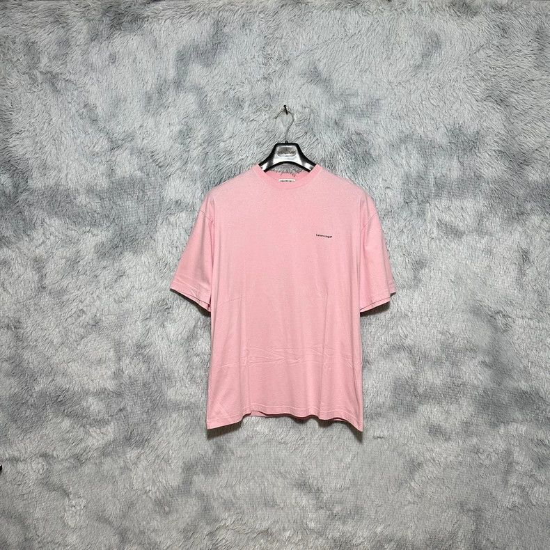 Balenciaga Balenciaga Small Logo short sleeve T-shirt pink Size US XS / EU 42 / 0 - 1 Thumbnail