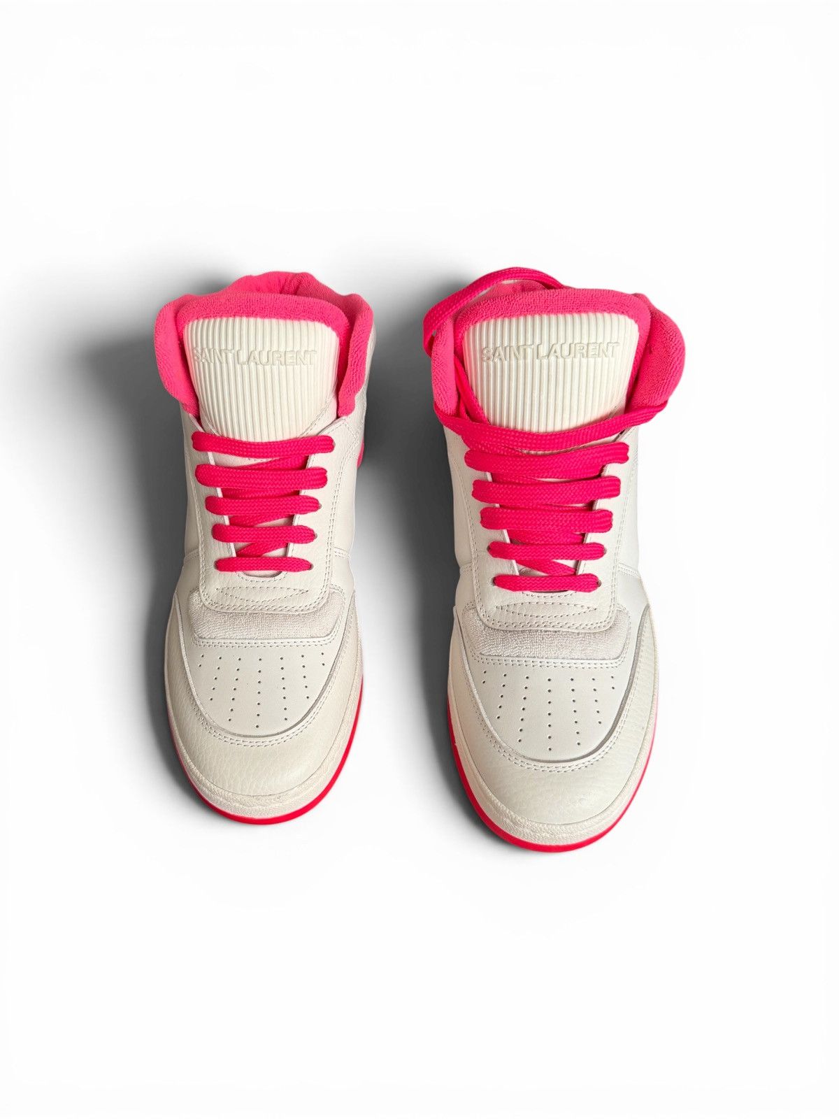 Saint Laurent Paris Saint Laurent SL80 Hi-Top Sneakers Size US 10 / IT 40 - 7 Thumbnail