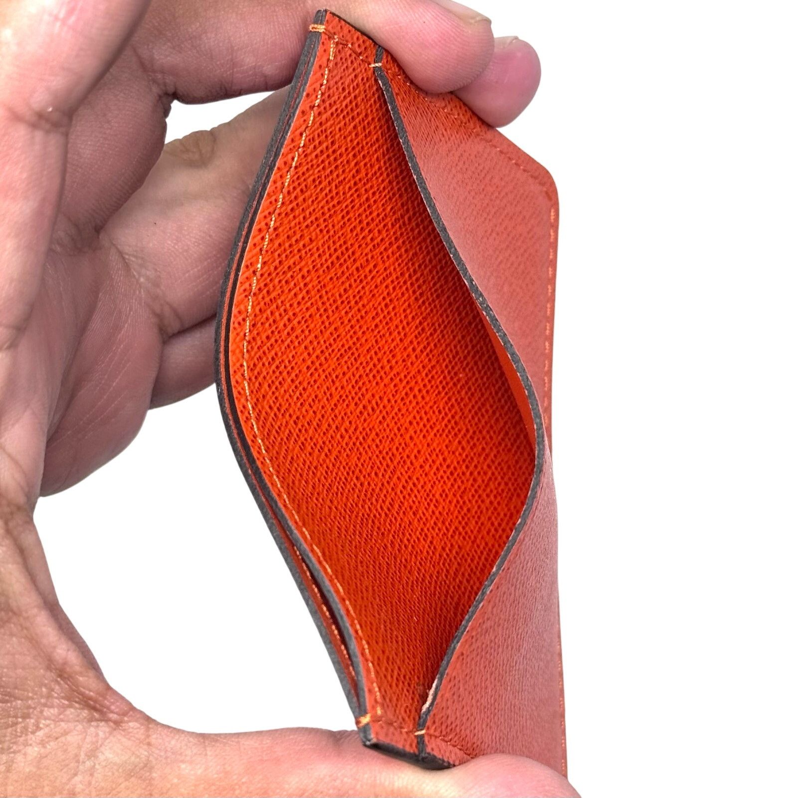 Louis Vuitton Louis Vuitton Orange Cardholder Wallet Size ONE SIZE - 4 Thumbnail
