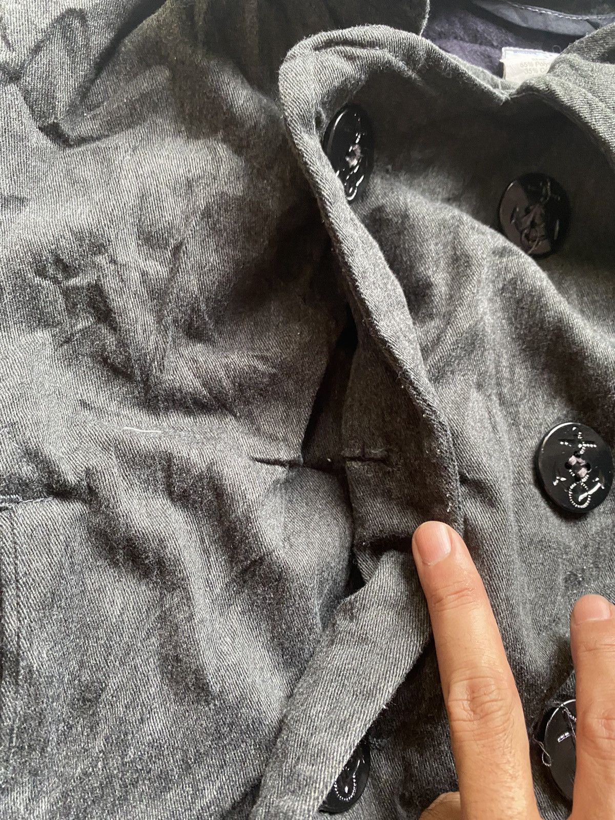 Post Overalls Post Overalls Wool Coat Peacoat USNV USA Size US XS / EU 42 / 0 - 10 Thumbnail