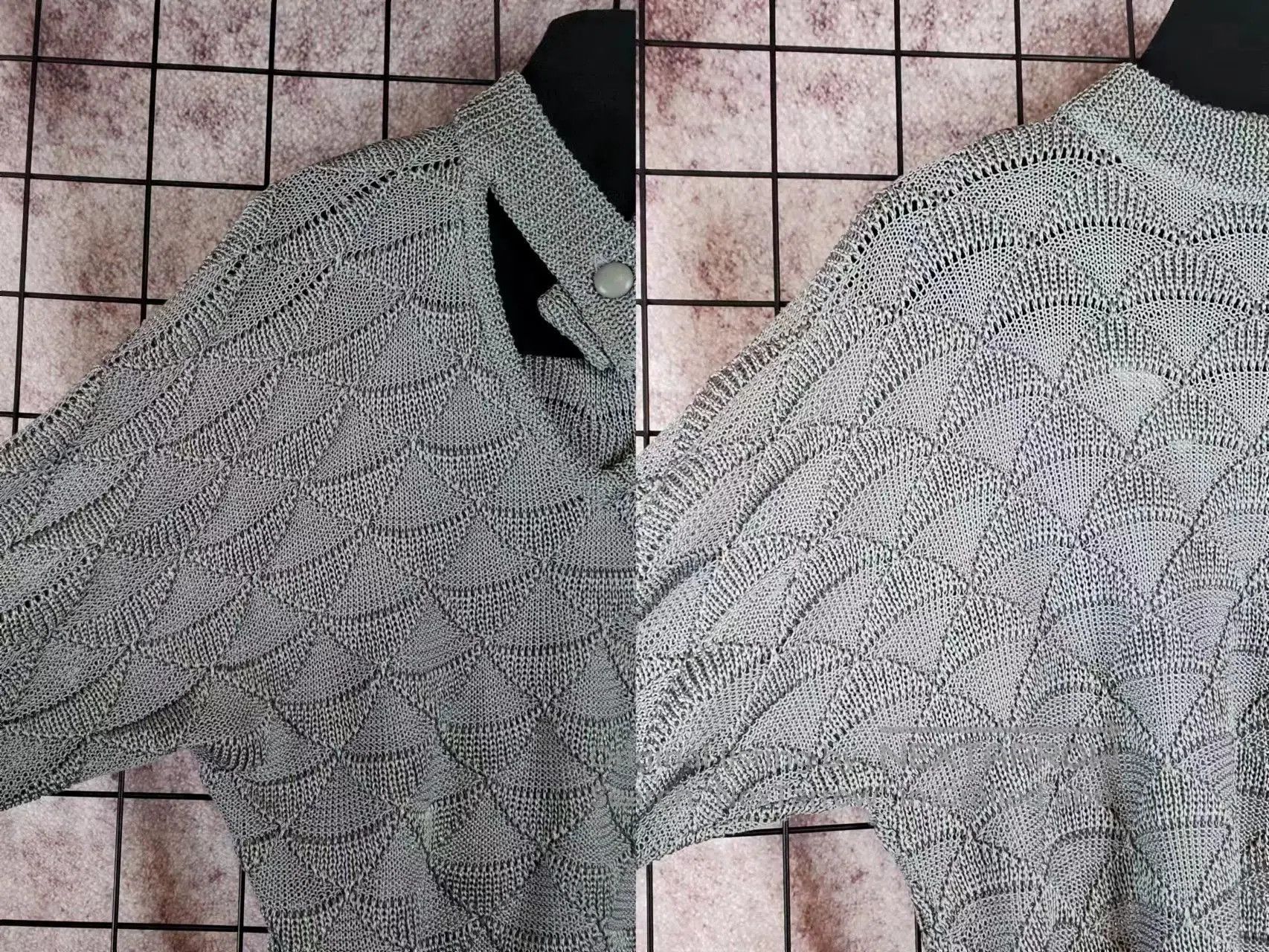 Other dior rare two-sided knitted sweater. Size US L / EU 52-54 / 3 - 7 Thumbnail