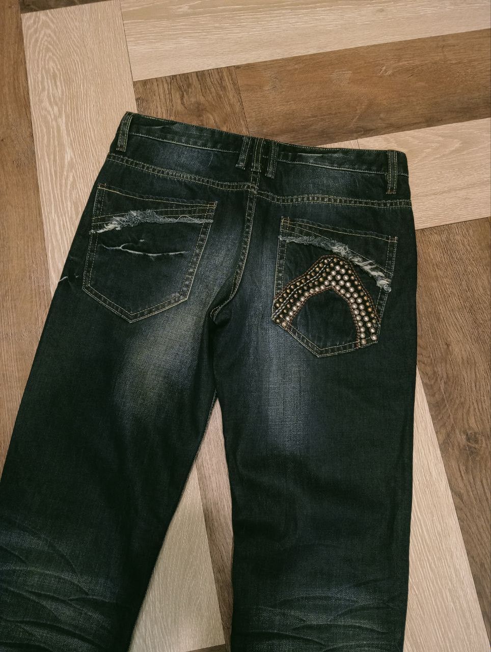 Japanese Brand JAPANESE SEMANTIC DESIGN DISTRESSED LOOK JEANS Size US 32 / EU 48 - 8 Thumbnail