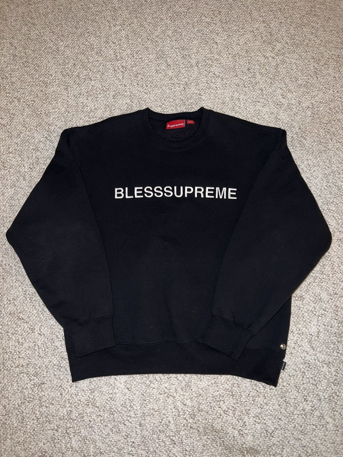 Supreme BLESS Crewneck (FW23) - $158