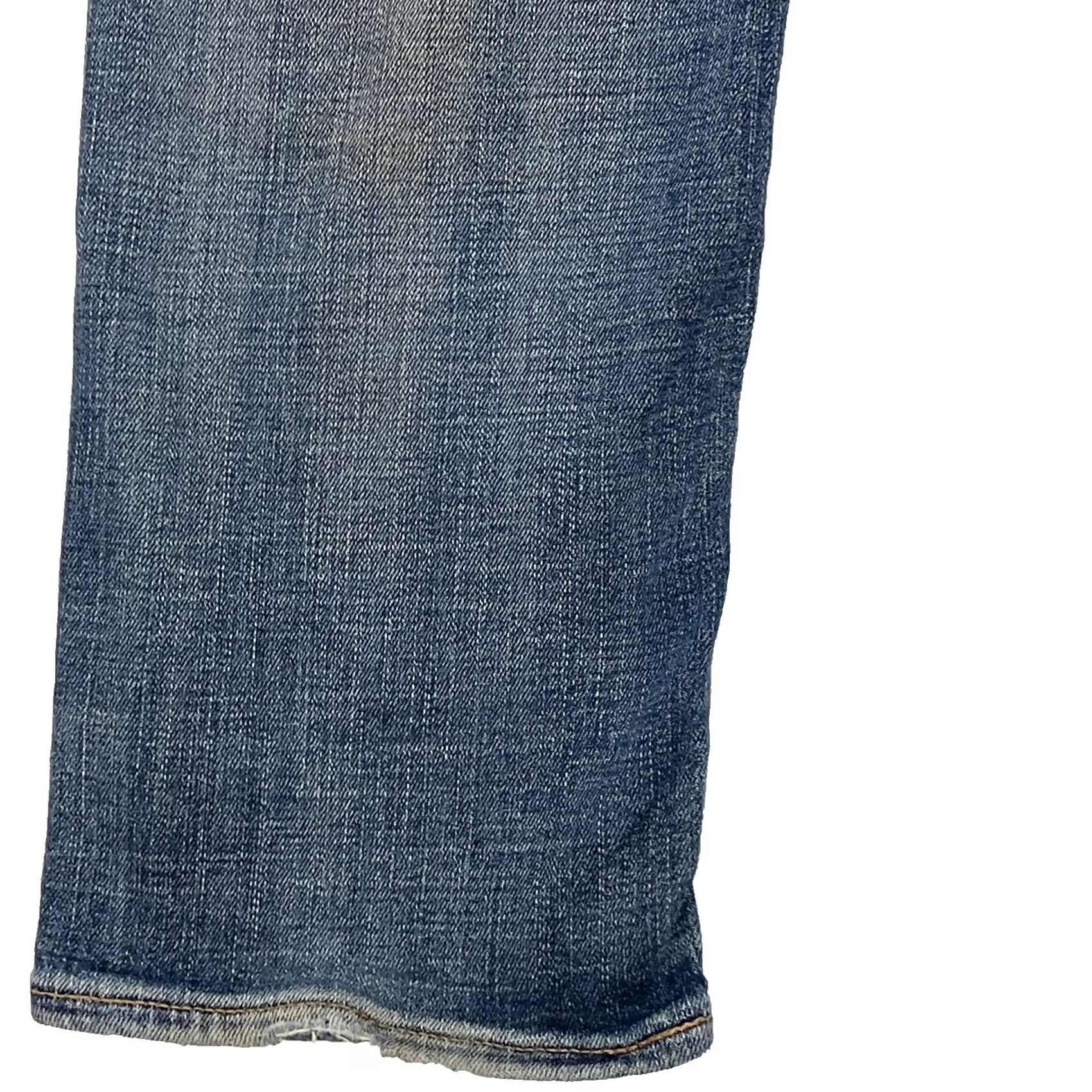Levi's Levi'S Jeans Mens 31 31W 30L Blue Slim Straight Fit Stretch Denim Red Tab Size US 31 - 4 Thumbnail