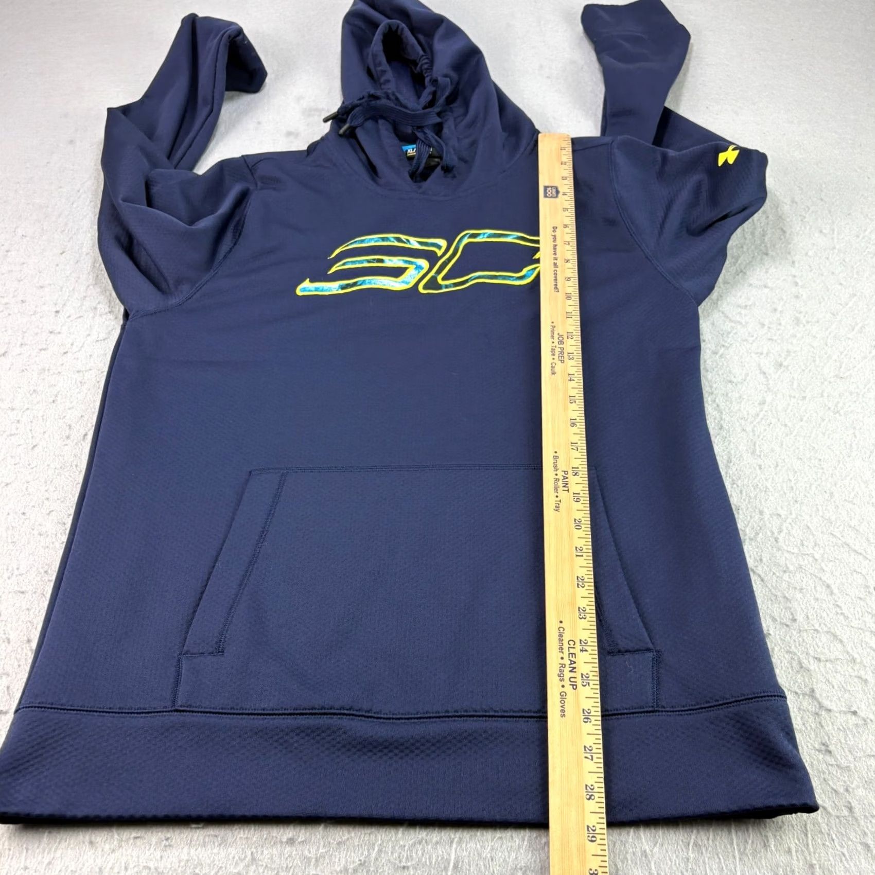 Under Armour Under Armour Steph Curry Hoodie Mens XL Blue Slim Pullover Basketball Shirt Size US XL / EU 56 / 4 - 7 Thumbnail