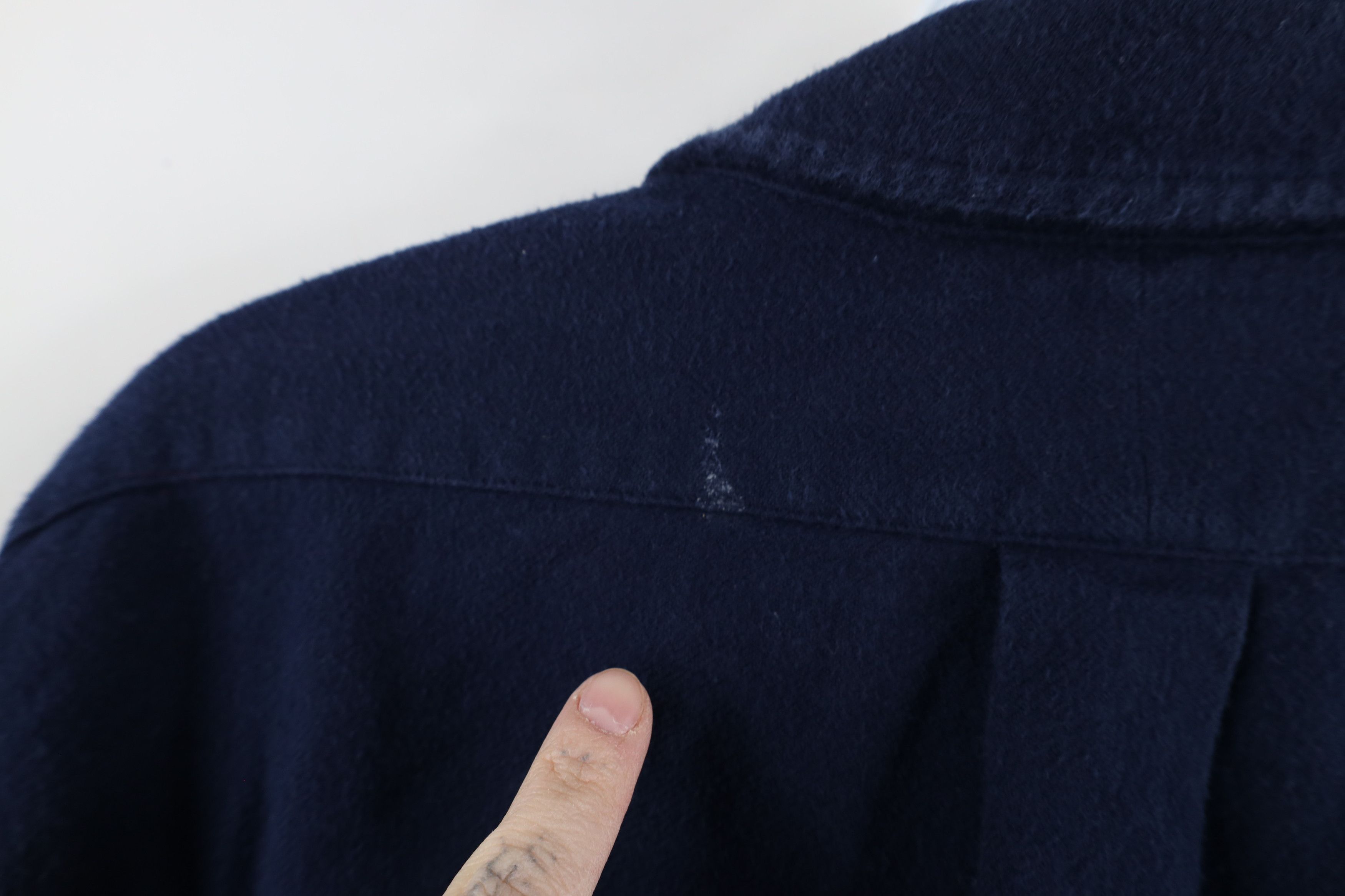 Polo Ralph Lauren Vintage 90s Ralph Lauren Flannel Collared Button Shirt Blue Size US XL / EU 56 / 4 - 10 Thumbnail
