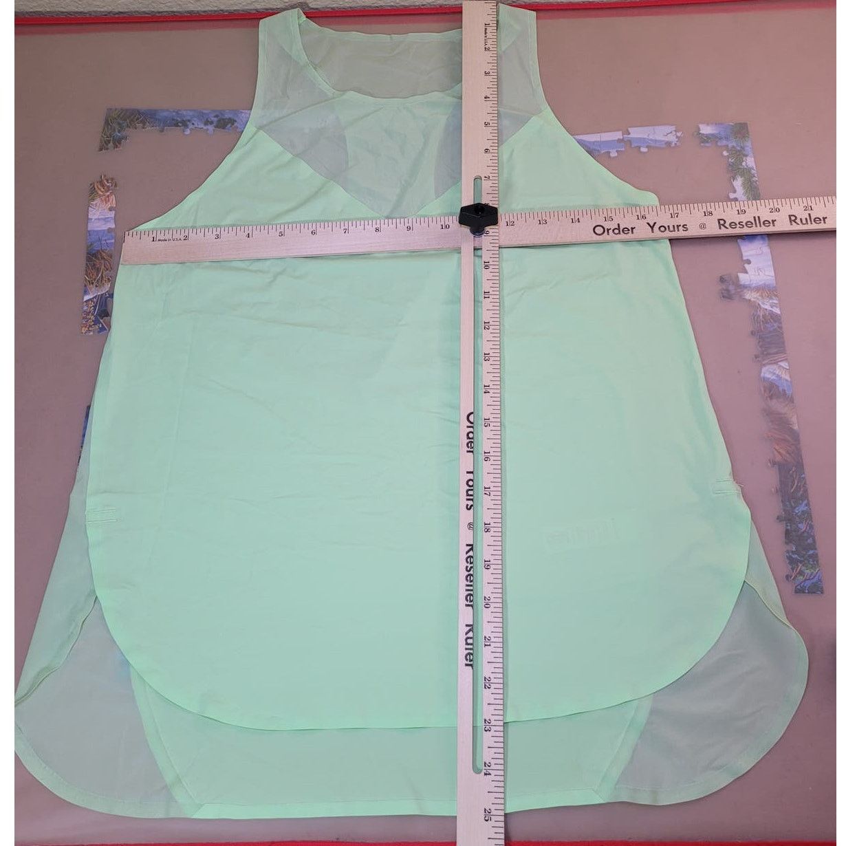 Athleta Athleta Speedwork Tank Sonic Mint Green Athleisure Top S Size S / US 4 / IT 40 - 7 Thumbnail