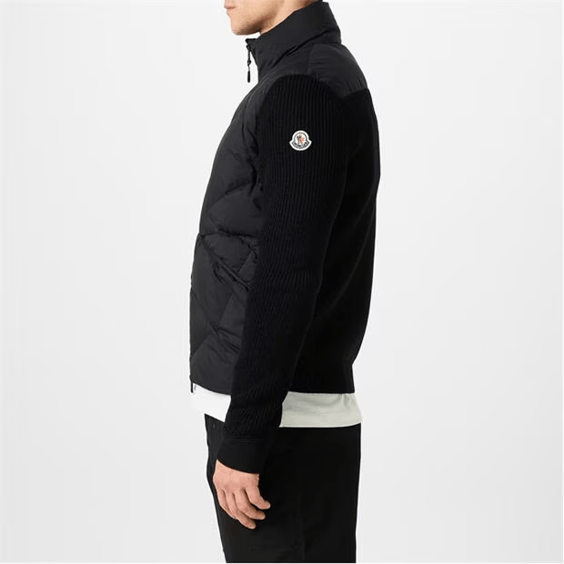 Moncler Quilted Cardigan Size US L / EU 52-54 / 3 - 6 Thumbnail