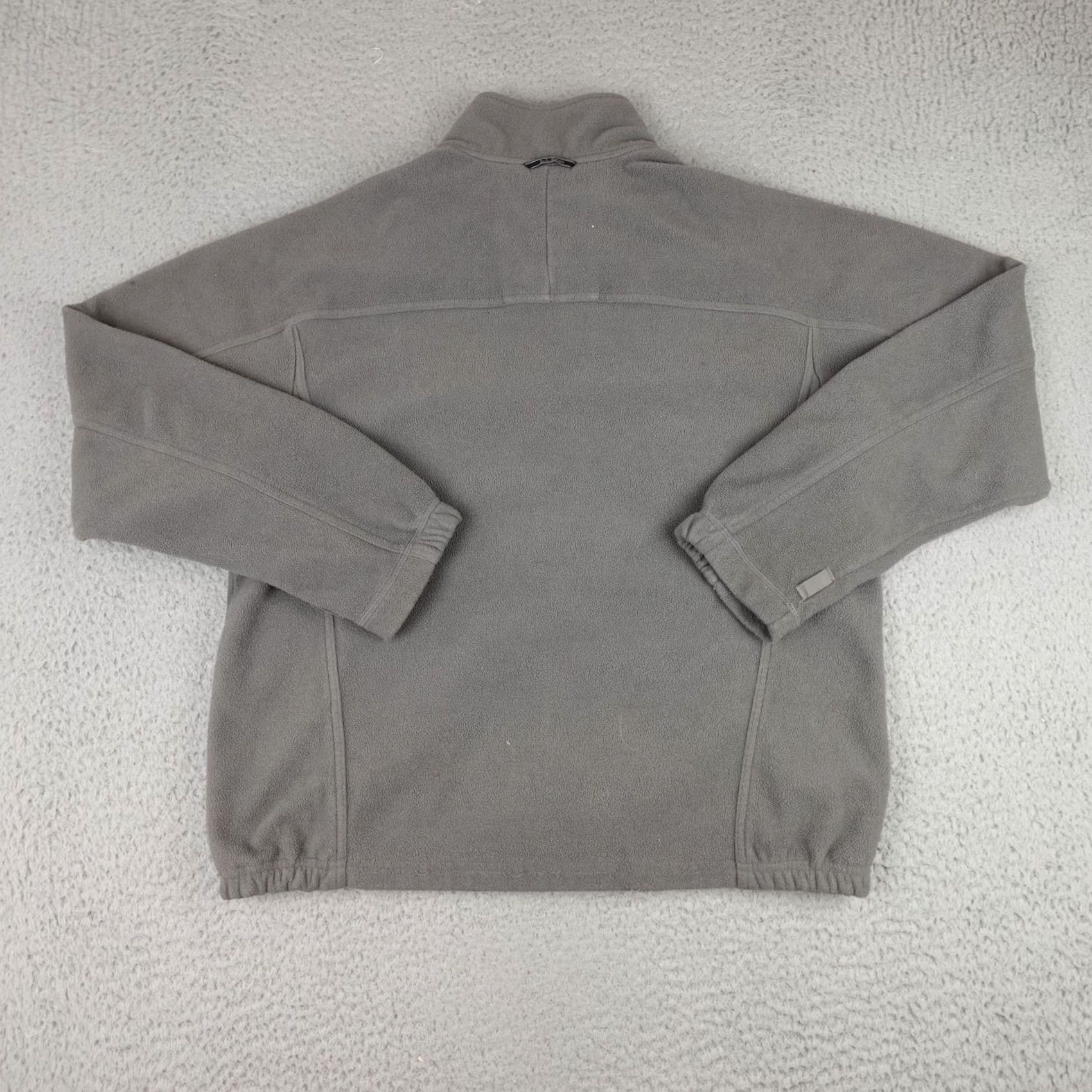 Vintage LL Bean Jacket Mens Medium Gray Full Zip Fleece Pullover Hiking Outdoor Size US M / EU 48-50 / 2 - 3 Thumbnail