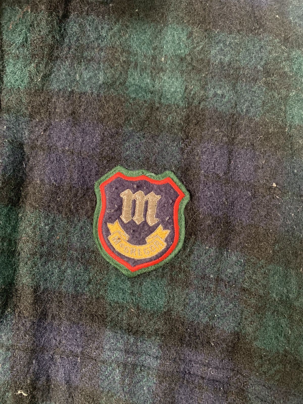 McGregor Big Logo McGregor Official Wool Blend Checkered Jacket Size US M / EU 48-50 / 2 - 7 Thumbnail