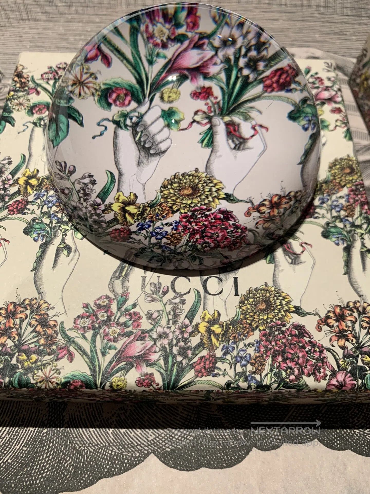 Gucci Guicci Bouquet glass ornament| Size ONE SIZE - 5 Thumbnail