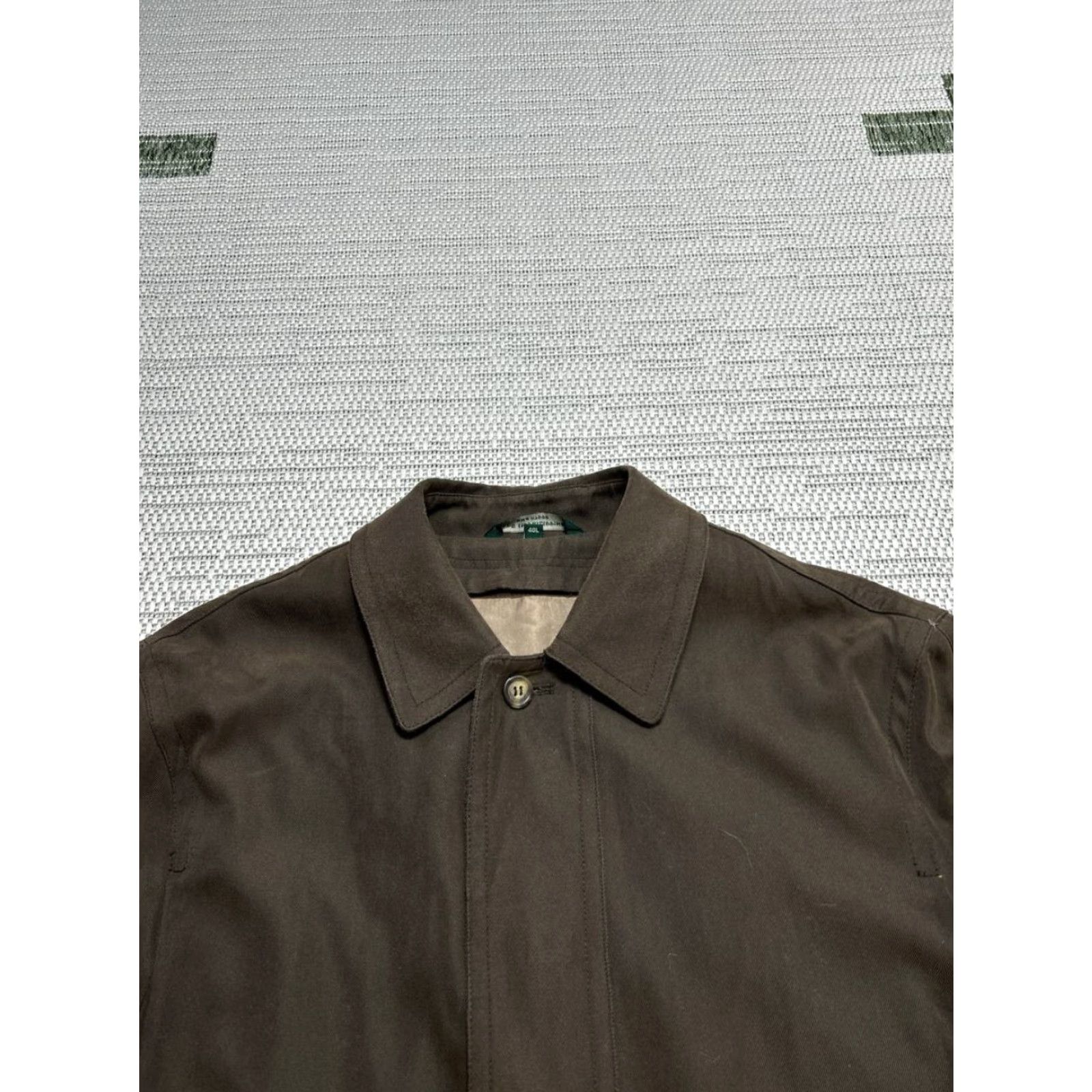 Ralph Lauren Lauren Ralph Lauren Trench Coat Mens 40 L Brown Canvas Size US XXS / EU 40 - 2 Thumbnail