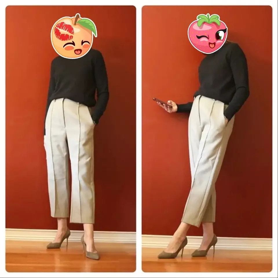 Maison Margiela MM6 MAISON MARGIELA s52ka0204 Formal Trouser Taupe Pants Size 26" / US 2 / IT 38 - 2 Thumbnail