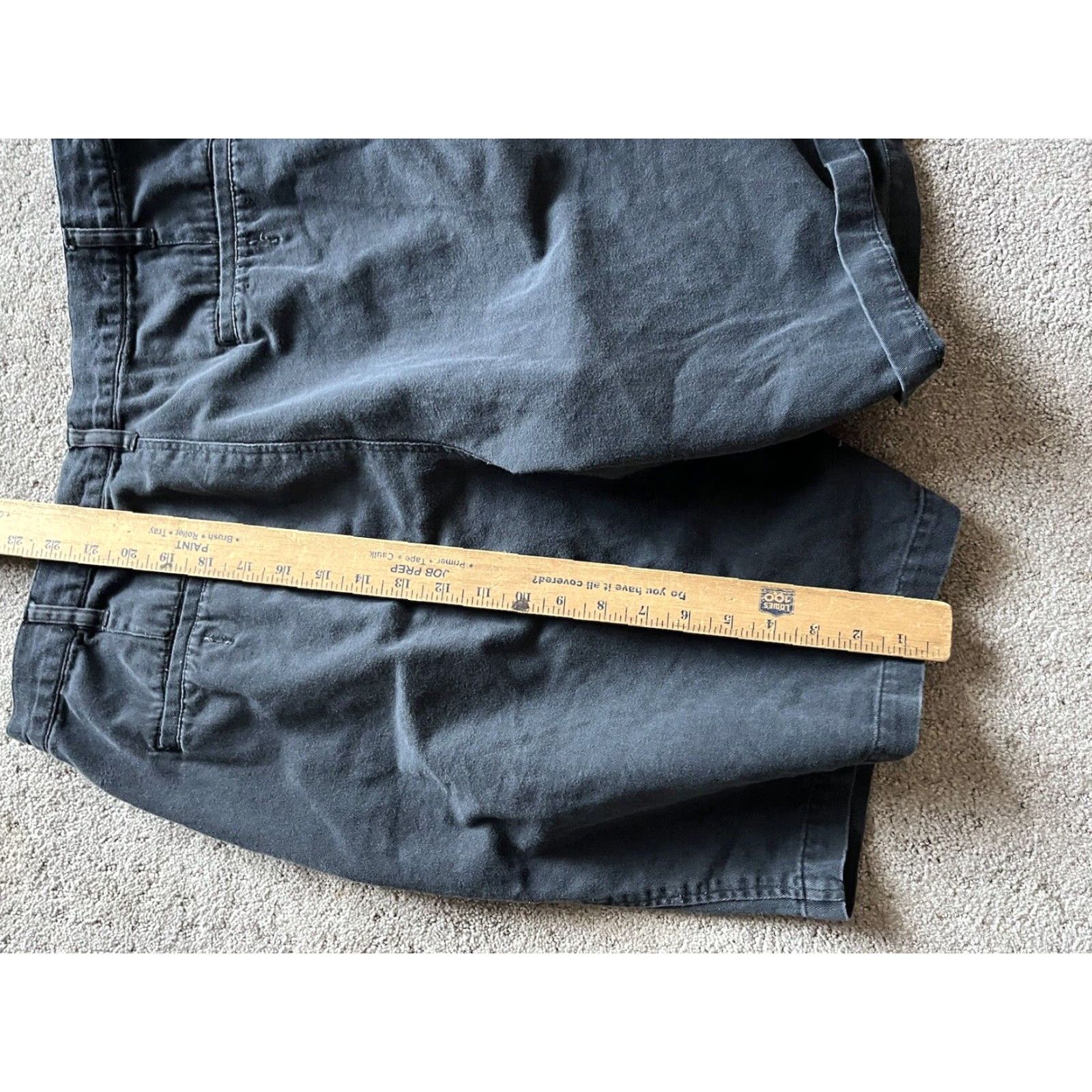 Bugle Boy Bugle Boy Shorts Mens 38 Navy Chino Flat Front Comfort Waist Inseam 7 Size US 38 / EU 54 - 5 Thumbnail