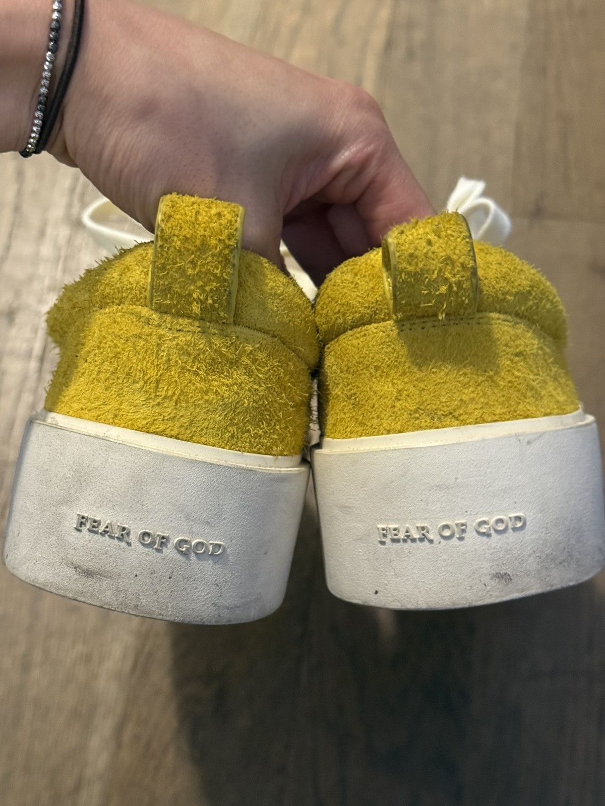 Fear of God Fear of God suede skate lows yellow Size US 7 / EU 40 - 4 Thumbnail
