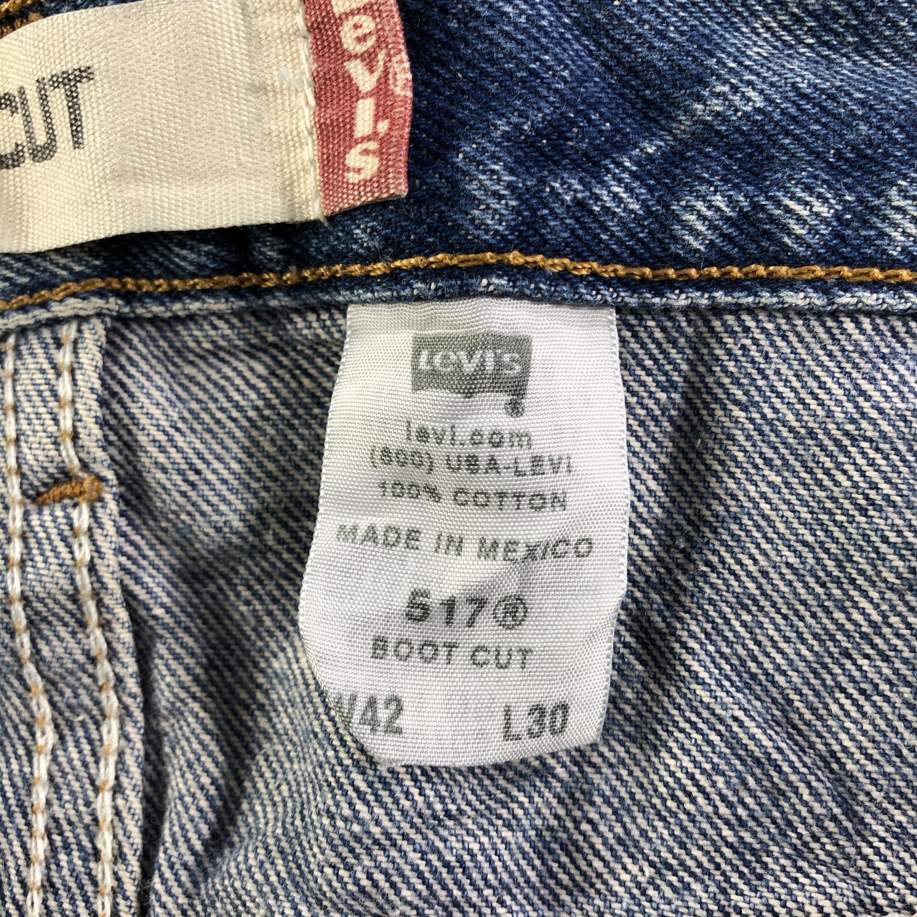 Levi's Vintage Blue Wash Levis 517 Jeans-J3349 Size US 42 / EU 58 - 11 Thumbnail