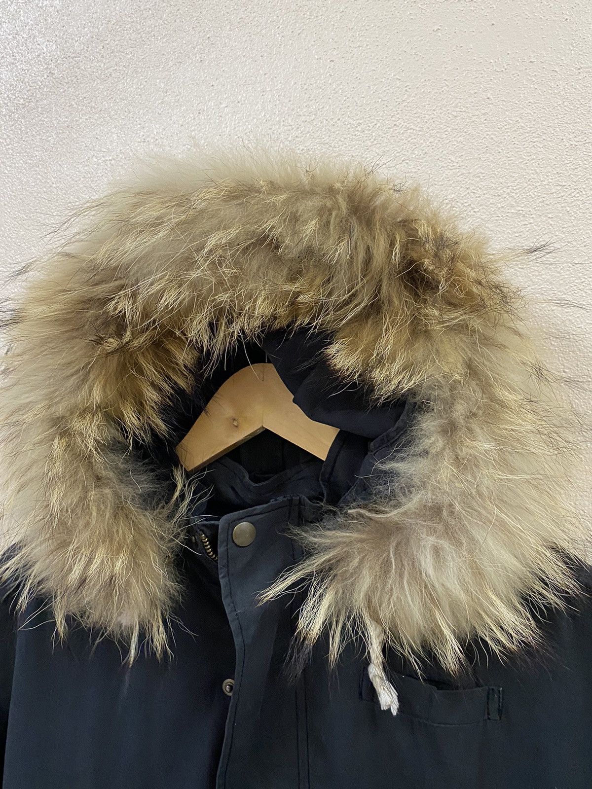 Japanese Brand Ebonyivory Fur Parka Jacket LGB Style Size US L / EU 52-54 / 3 - 8 Thumbnail
