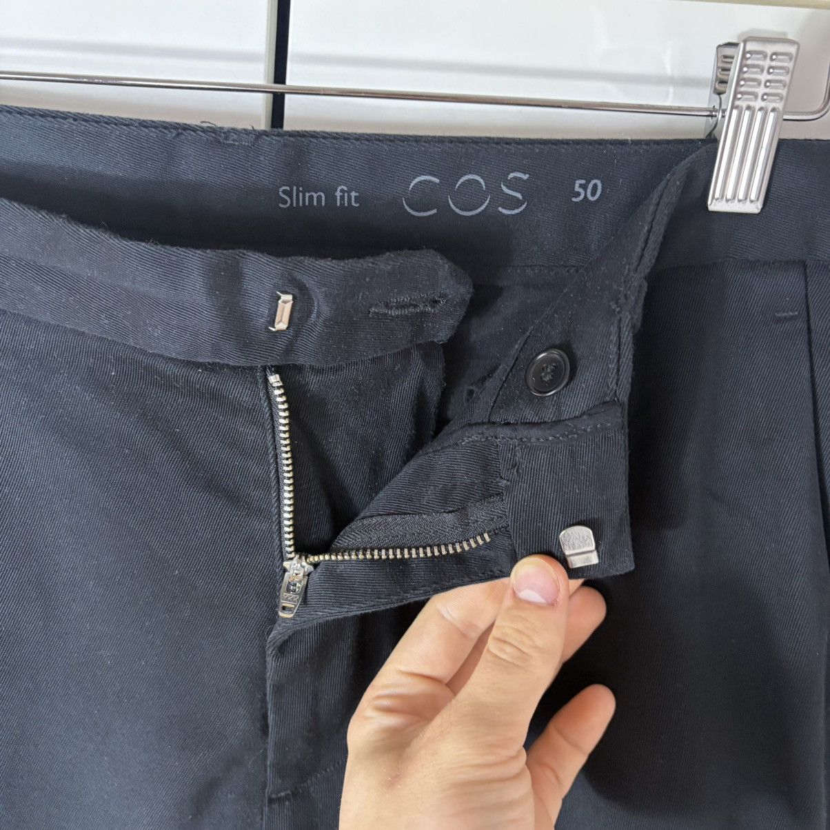 Cos COS Classic Black Pants Streetwear Y2K Size US 34 / EU 50 - 4 Thumbnail