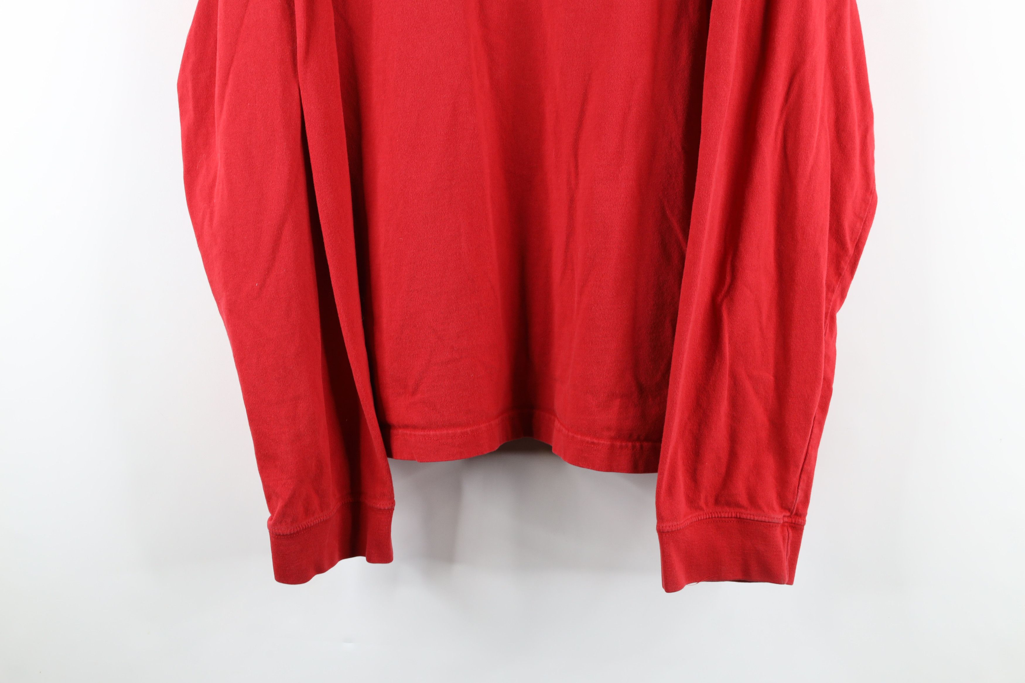 Abercrombie & Fitch Vintage Abercrombie & Fitch Out Long Sleeve T-Shirt Red Size US XXL / EU 58 / 5 - 3 Thumbnail