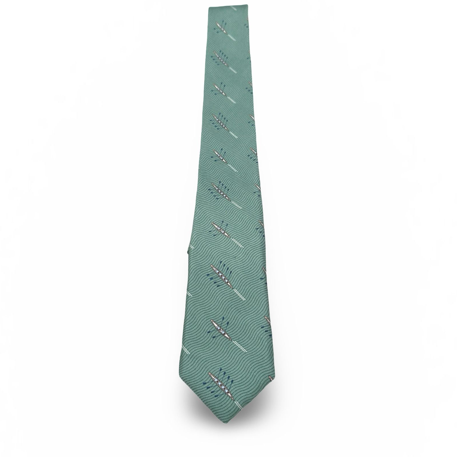 Vineyard Vines Vineyard Vines Skinny Thin Neck Tie Men Green 2.5" X 57" New Size ONE SIZE - 1 Thumbnail