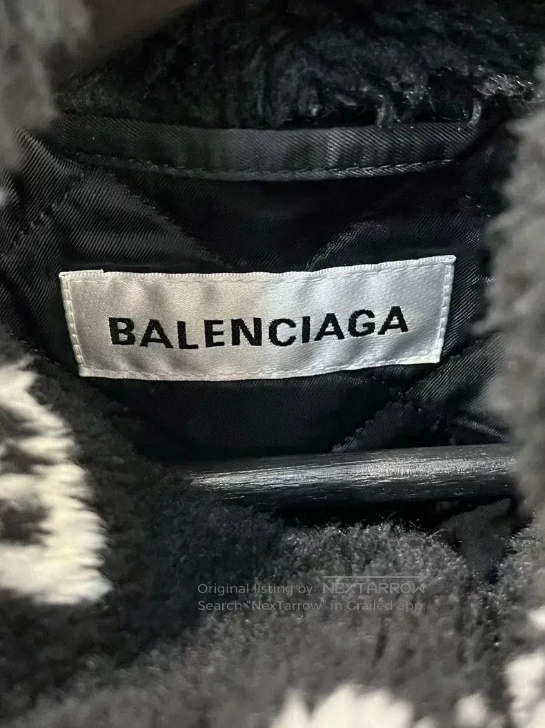 Balenciaga Balenciaga Teddy Camo Full Print Faux Fur Jacket Size XXS / US 00 / IT 34 - 3 Thumbnail