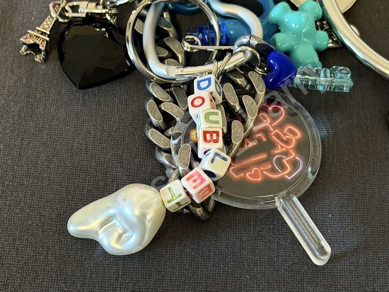 Doublet Doublet Imma Oshi-Nui bag charm key chain Size ONE SIZE - 5 Thumbnail