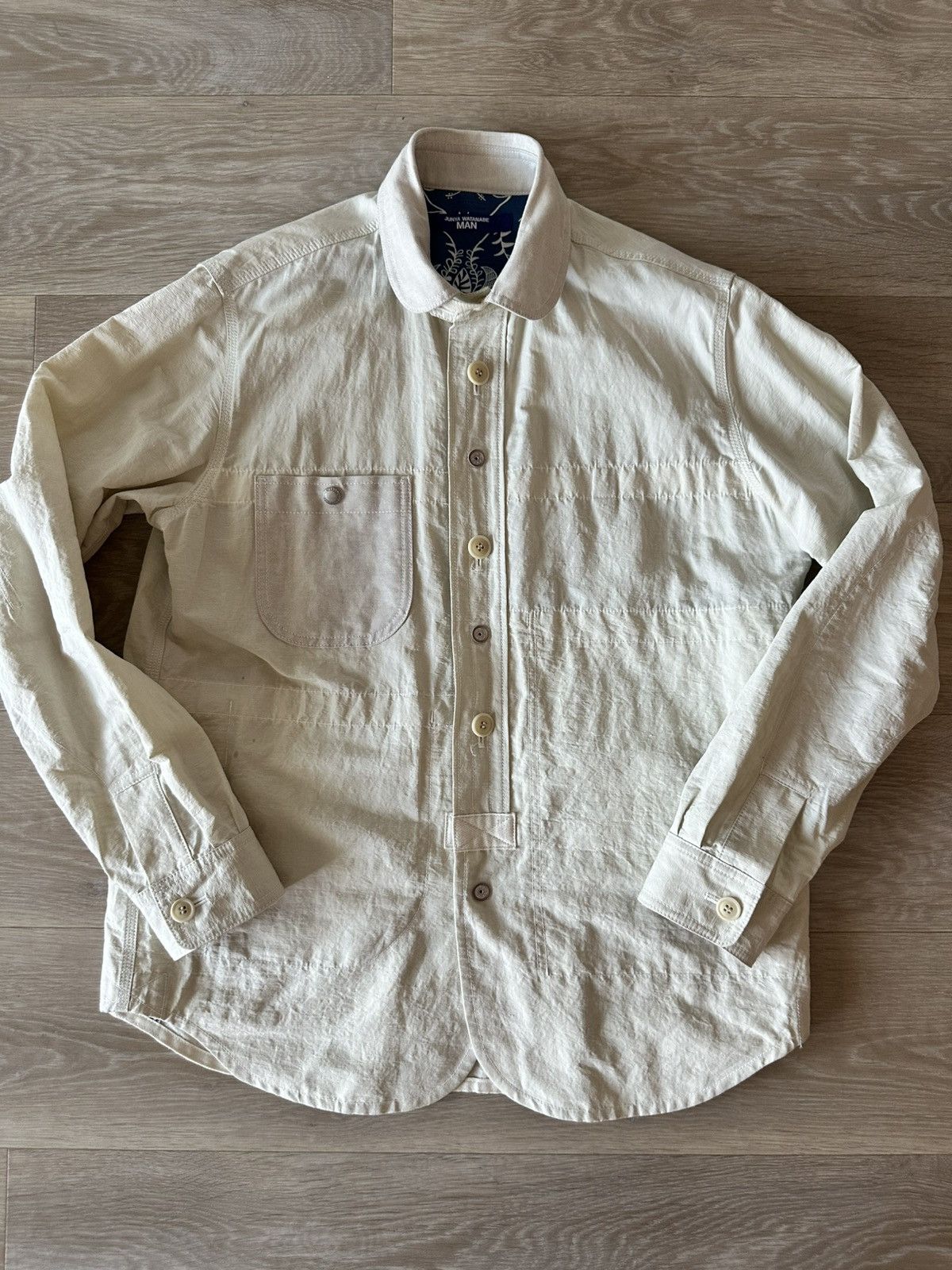 Junya Watanabe Junya Watanabe Man reversible shirt jacket Size US L / EU 52-54 / 3 - 6 Thumbnail