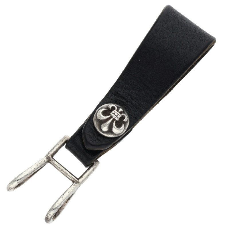 Chrome Hearts Chrome Hearts Leather Belt Loop Flare Ball Button Size ONE SIZE - 1 Thumbnail