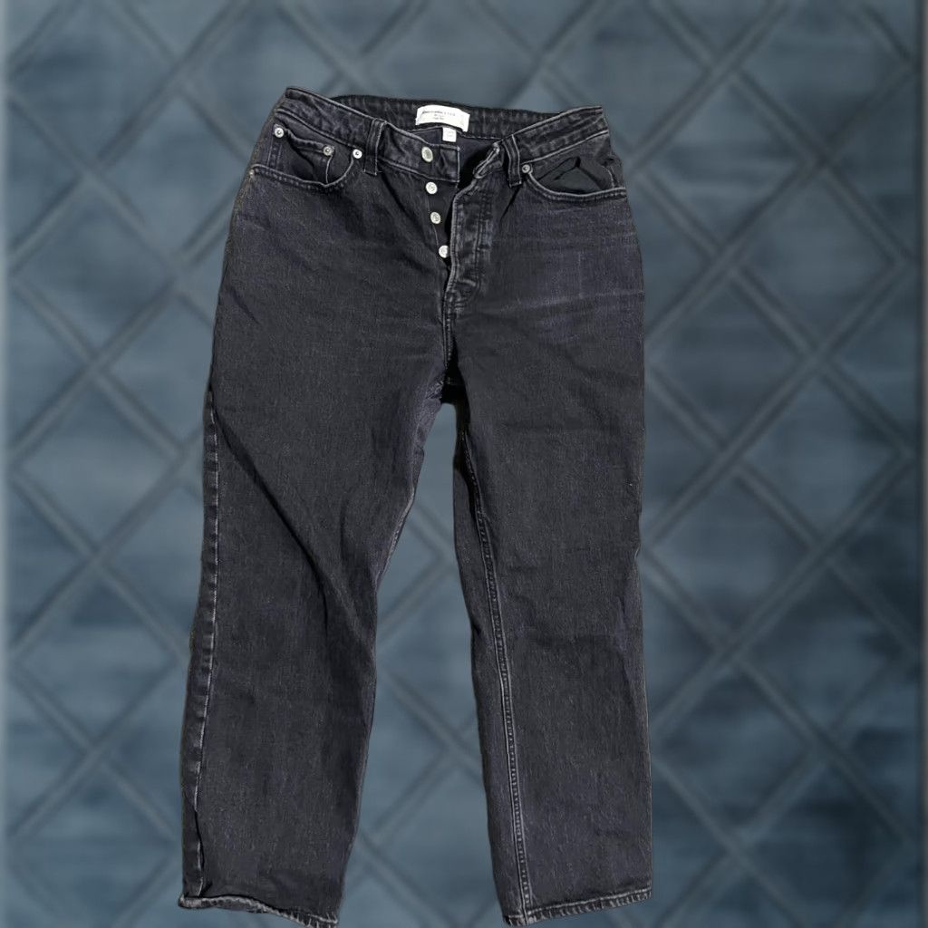 Abercrombie & Fitch Abercrombie & Fitch High Rise Black Jeans Size 27 Womens Size 27" / US 4 / IT 40 - 1 Thumbnail