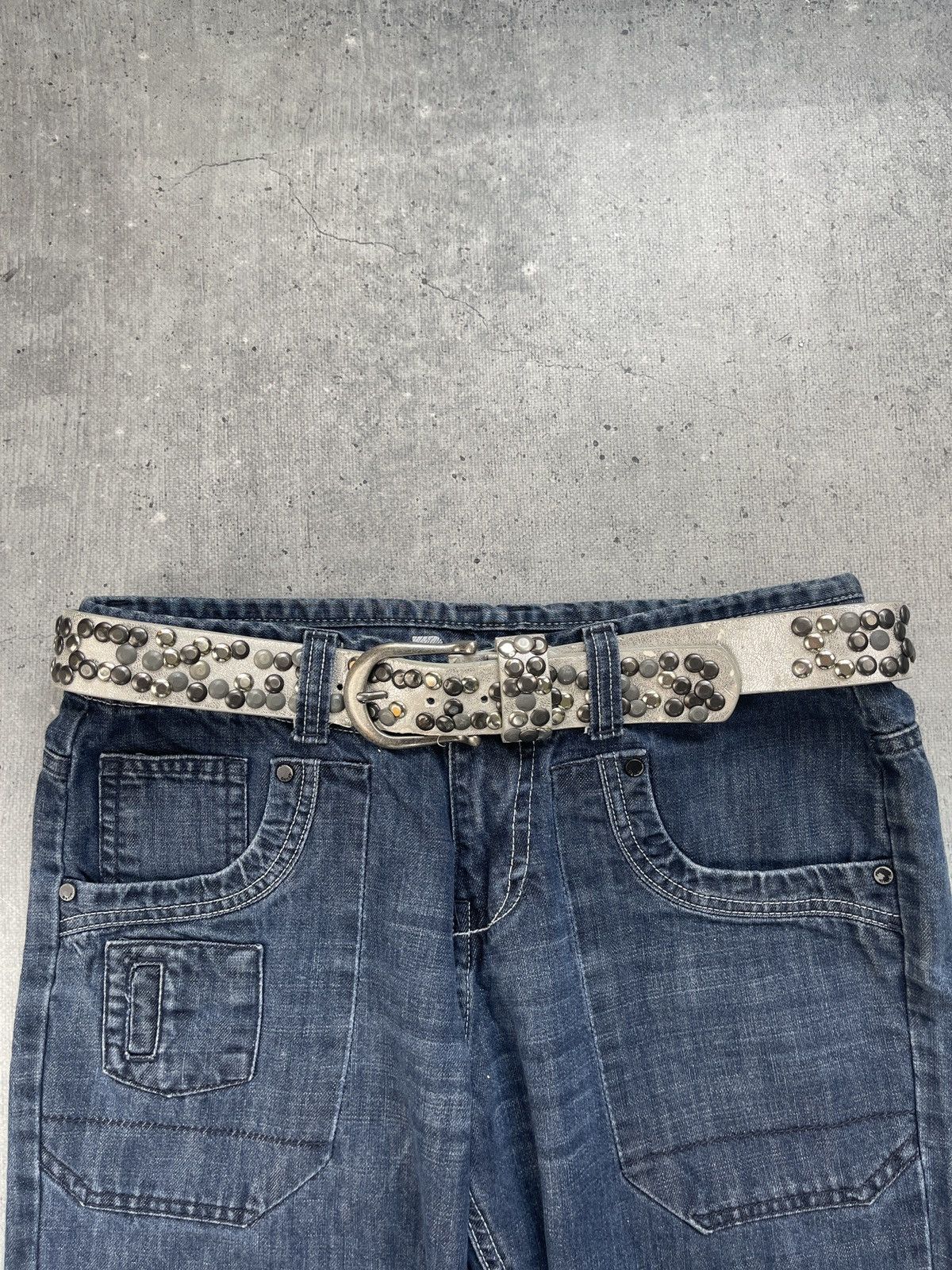 Other Crazy Vintage Spiked Y2K Belt Size ONE SIZE - 2 Thumbnail