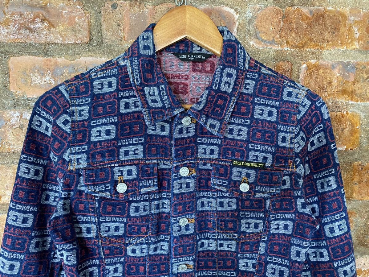 Beauty Beast × Hysteric Glamour × Japanese Brand 1980s Ozone community Hysteric Glamour jacquard jacket Size S / US 4 / IT 40 - 3 Thumbnail